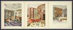 "INTERIEURS FRANCAIS" HIGH QUALITY PRINTS OF ART DECO INTERIORS PUBLISHED BY MORANCE1924.