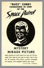 "BUZZ CORRY MYSTERY MIRAGE PICTURE" UNLISTED IN HAKE GUIDE.