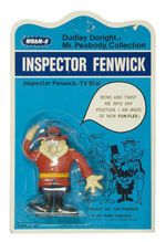 DUDLEY DO-RIGHT CHARACTER "INSPECTOR FENWICK" BENDEE BY WHAM-O.
