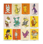 "CRUSADER RABBIT" RARE SET OF PREMIUM CARDS ISSUED BY BELL BRAND CHIPS.