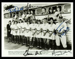 "A LEAGUE OF THEIR OWN" CAST-SIGNED PHOTO.