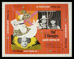 "THE 3 STOOGES PENCIL COLORING SET" COLORFORMS PRINTER'S PROOF.