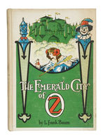 "THE WIZARD OF OZ" CAST-SIGNED BOOK "THE EMERALD CITY OF OZ."