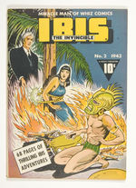 IBIS THE INVINCIBLE #2 MARCH 1943 FAWCETT PUBLICATIONS.