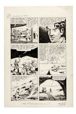 "JOHN WAYNE ADVENTURE COMICS" #17 ORIGINAL ART FOR FULL COMIC BOOK STORY.
