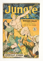 JUNGLE COMICS #107 NOVEMBER 1948 FICTION HOUSE MAGAZINES.