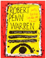 "ROBERT PENN WARREN/TOM WOLFE" PERSONAL APPEARANCE POSTER PAIR.
