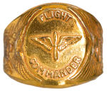 CAPTAIN MIDNIGHT “FLIGHT COMMANDER” SUPERB CONDITION RING DISPLAYING MINT.