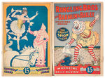 "RINGLING BROS. AND BARNUM & BAILEY DAILY REVIEW/ROUTE BOOK" FOUR PIECE LOT.