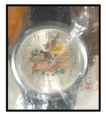 "GEORGE OF THE JUNGLE" 1972 WRIST WATCH WITH PAPERS/PACKAGING.