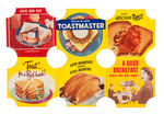 BREAD END LABELS WITH TOAST AND SANDWICH THEMES.