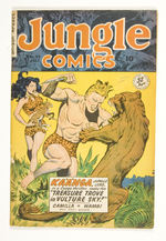 JUNGLE COMICS #115 JUNE 1949 FICTION HOUSE MAGAZINES.