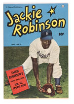 JACKIE ROBINSON #3 SEPTEMBER 1950 FAWCETT PUBLICATIONS.