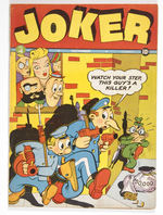 JOKER COMICS #4 NOVEMBER 1942 TIMELY PUBLICATIONS.