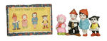 "BETTY BOOP & HER PALS" BOXED BISQUE FIGURES.