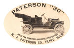 "PATERSON '30'" EARLY AUTO MIRROR.