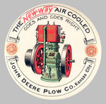 "NEW-WAY" ENGINE PLUS JOHN DEERE PLOW ADDRESS MIRROR.