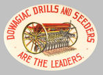 RARE "DOWAGIAC DRILLS AND SEEDERS ARE THE LEADERS" MIRROR.