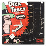 "DICK TRACY POCKET KNIFE" STORE DISPLAY CARD.