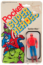 MEGO "POCKET SUPER HEROES - SPIDER-MAN" ON RARE CARD.
