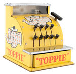 KROGER'S GROCERY STORE TOP VALUE STAMPS "TOPPIE" THE ELEPHANT TOY CASH REGISTER.