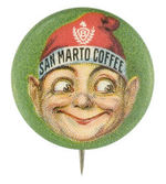 "SAN MARTO COFFEE" SMILING ELF.