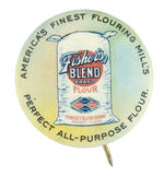 "FISHER'S BLEND FLOUR" GRAPHIC SHADED MULTICOLOR.