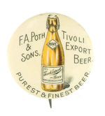 POTH'S "TIVOLI EXPORT BEER" PHILADELPHIA 1898.