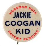 "HORSMAN DOLL - PAT. PENDING - JACKIE COOGAN KID."