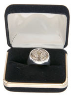 "TODD McFARLANE"S SPAWN COLLECTORS RING" GOLD & SILVER LIMITED EDITION PAIR.