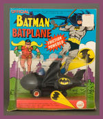 "BATMAN BATPLANE" FRICTION TOY.