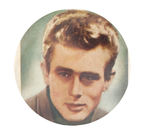 JAMES DEAN RARE FULL COLOR BUTTON FROM HAKE COLLECTION & CPB.