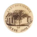 "LAST RESIDENCE OF JESSE JAMES" HAKE COLLECTION RARITY.