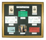 PRESIDENTIAL IMPEACHMENT 1868 AND 1998 EIGHT ITEMS INCLUDING TWO TICKETS.