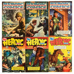 “HEROIC COMICS” COMIC BOOK LOT.