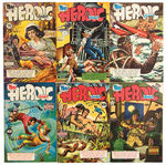 “HEROIC COMICS” COMIC  BOOK LOT.