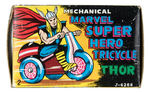 "MECHANICAL MARVEL SUPER HERO TRICYCLE" BOX.