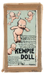 "KEWPIE DOLL" EARLY 1900s BISQUE FIGURE PAIR IN ROSE O'NEILL DESIGNED BOX.