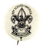 "BOY SCOUTS OF AMERICA" RARE 1930s EMBLEM BADGE FROM THE POTTER COLLECTION.
