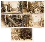 “OLD HOME WEEK, POTTSVILLE PA, REAL PHOTO PARADE POSTCARDS.
