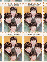 "BEATLE STAMPS" LOT.