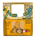"HOWDY DOODY WRISTWATCH" WITH MOVABLE EYES/BOXED.