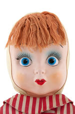 "I LOVE LUCY" LUCILLE BALL LARGE RAG DOLL.