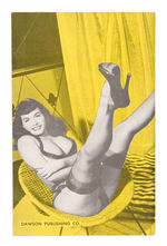 "BLACK NYLONS AND HIGH HEELS" PIN-UP PHOTOGRAPHY BOOK FEATURING BETTIE PAGE.