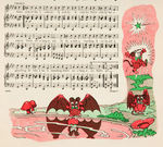"MICKEY MOUSE PRESENTS A WALT DISNEYS SILLY SYMPHONY" SONG FOLIO & SHEET MUSIC.