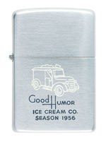 "GOOD HUMOR ICE CREAM CO. SEASON 1956" ZIPPO LIGHTER.