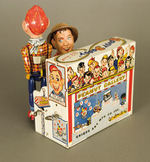 "DOIN' THE HOWDY DOODY WITH BOB SMITH AND HOWDY DOODY" BOXED WIND-UP BY UNIQUE ART.