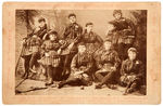 "YOUNG LADIES' BASE BALL CLUB NO.1 SEASON OF 1890 & 1891" CABINET PHOTO.