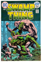 “SWAMP THING” COMIC BOOK RUN OF FIRST TEN ISSUES BY BERNIE WRIGHTSON.