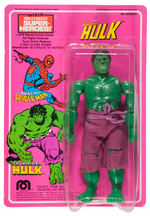 "THE INCREDIBLE HULK" PARKDALE CARDED MEGO ACTION FIGURE.